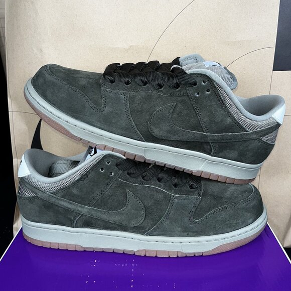 NEW Nike SB Dunk Low Pro B Suede “Sequoia” Green HJ0367-301 Men Size 9.5 main image 4